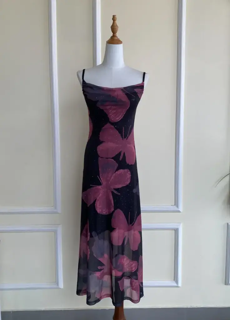 7715 MESH DRESS