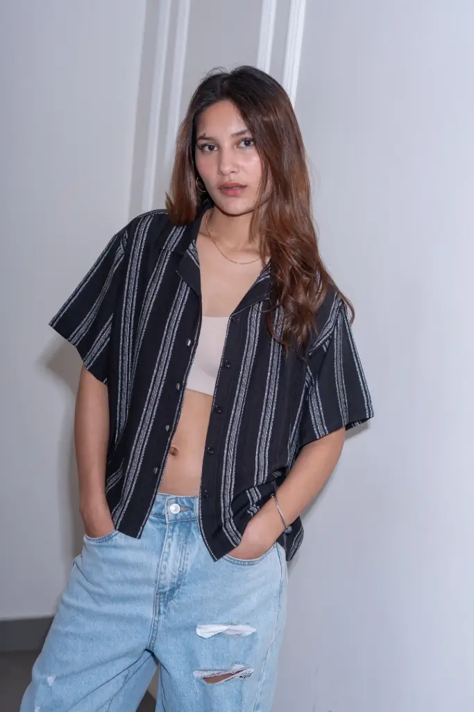 3.62261 BMO SS26-23 EASY SHIRT (BLACK, S)