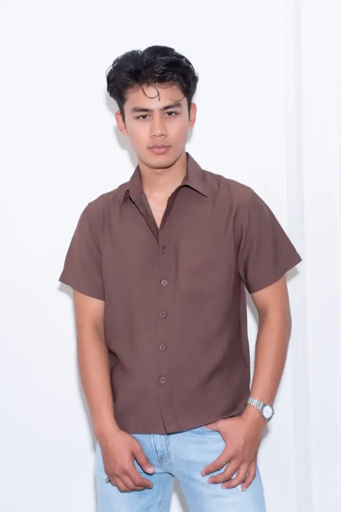 BMMO SS26-07 SOLID HALF SHIRT